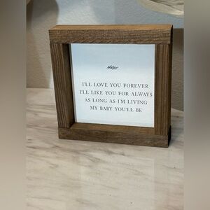 Square framed art home decor